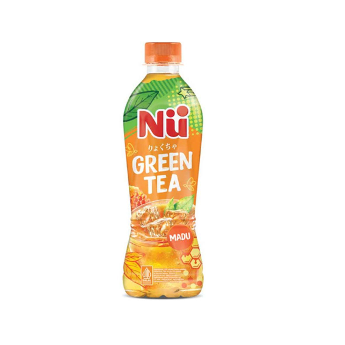 NU GREEN Tea Honey Botol 330 ML